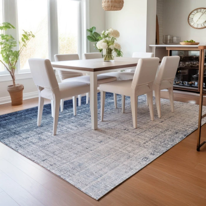 Addison Rugs Chantille Blue ACN2240 9ft. x 12ft. Rect. Rug