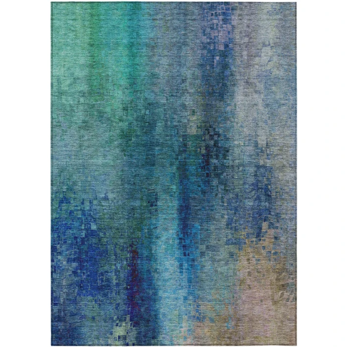 Addison Rugs Chantille Blue ACN2241 5ft. x 7ft.6in. Rect. Rug