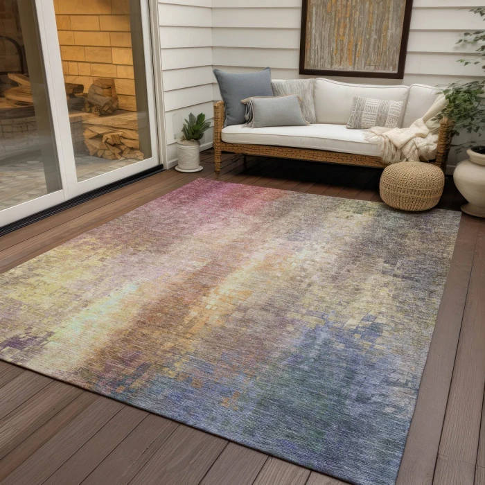 Addison Rugs Chantille Pink ACN2241 5ft. x 7ft.6in. Rect. Rug