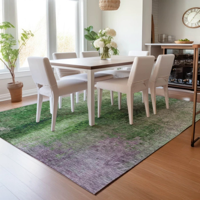 Addison Rugs Chantille Green ACN2241 8ft. x 10ft. Rect. Rug