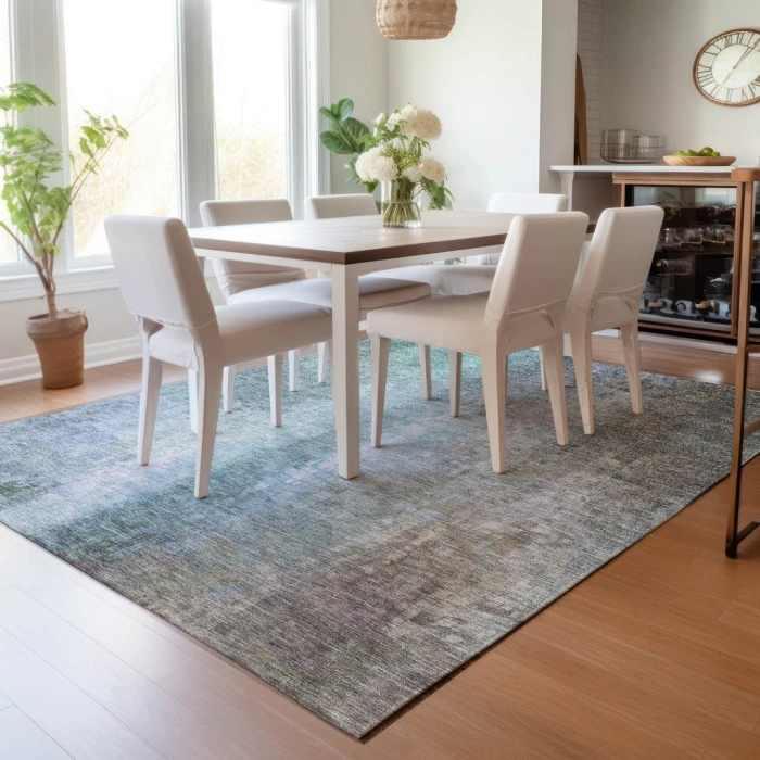 Addison Rugs Chantille Blue ACN2241 8ft. x 10ft. Rect. Rug