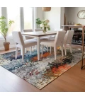 Addison Rugs Chantille Blue ACN2242 5ft. x 7ft.6in. Rect. Rug