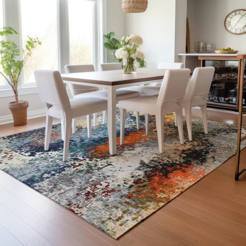Addison Rugs Chantille Blue ACN2242 8ft. x 10ft. Rect. Rug