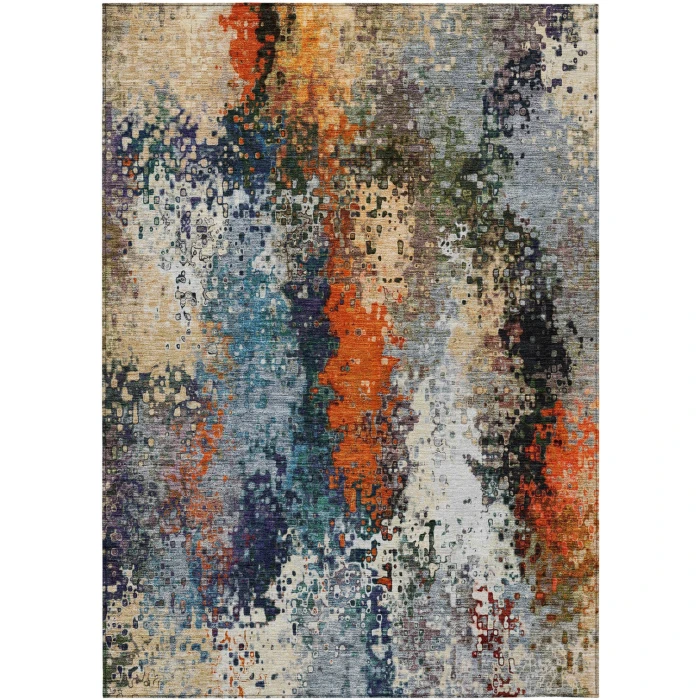 Addison Rugs Chantille Blue ACN2242 5ft. x 7ft.6in. Rect. Rug