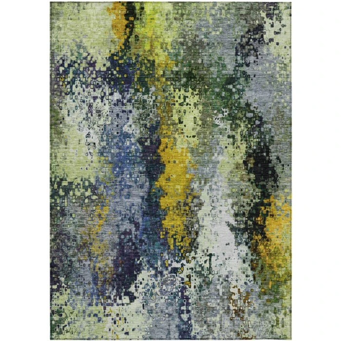 Addison Rugs Chantille Green ACN2242 5ft. x 7ft.6in. Rect. Rug