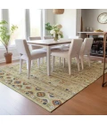Addison Rugs Chantille Green ACN2244 9ft. x 12ft. Rect. Rug