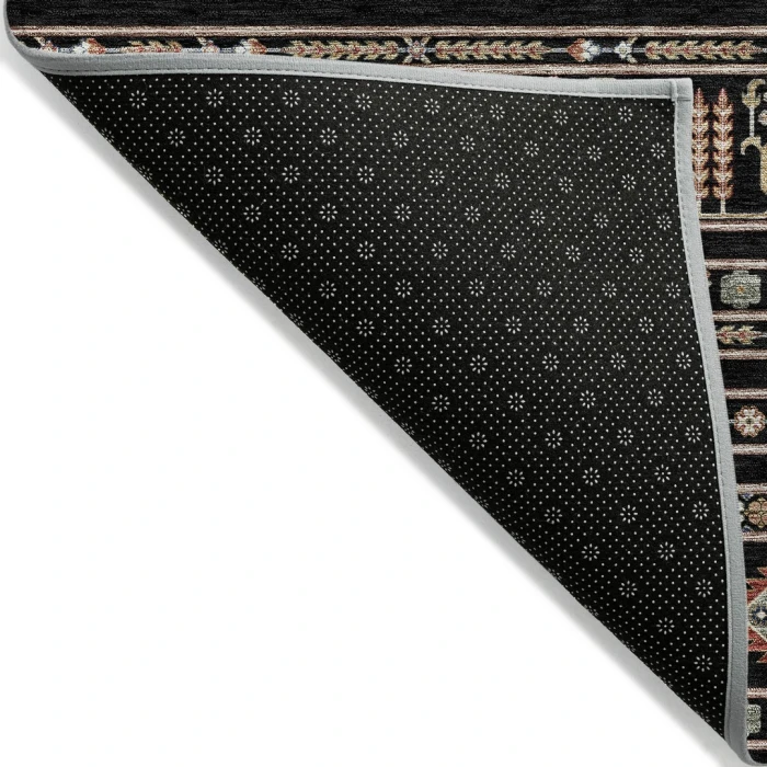 Addison Rugs Chantille Black ACN2244 5ft. x 7ft.6in. Rect. Rug