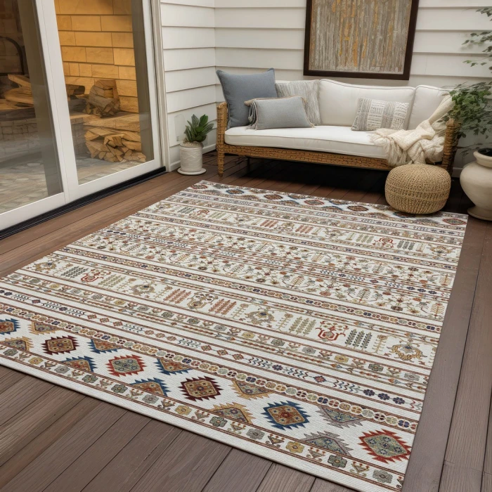 Addison Rugs Chantille Ivory ACN2244 5ft. x 7ft.6in. Rect. Rug