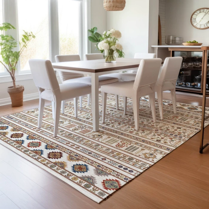 Addison Rugs Chantille Ivory ACN2244 5ft. x 7ft.6in. Rect. Rug