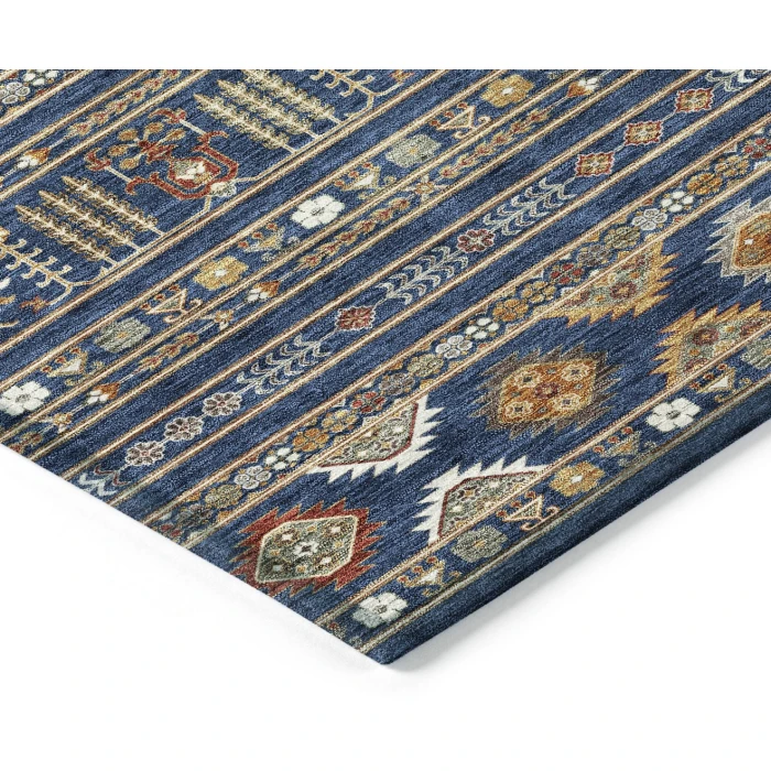 Addison Rugs Chantille Blue ACN2244 5ft. x 7ft.6in. Rect. Rug