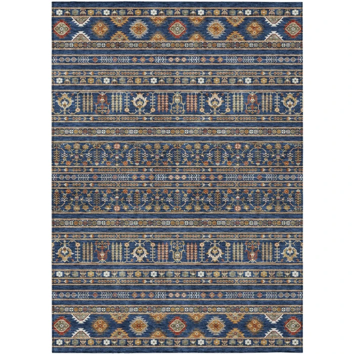 Addison Rugs Chantille Blue ACN2244 5ft. x 7ft.6in. Rect. Rug