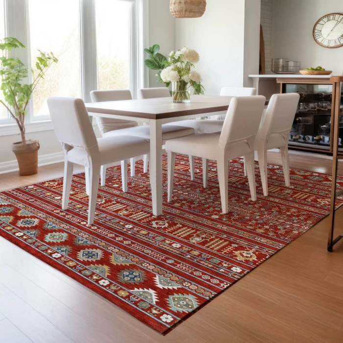 Addison Rugs Chantille Red ACN2244 5ft. x 7ft.6in. Rect. Rug