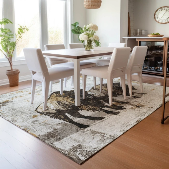 Addison Rugs Chantille Ivory ACN2245 9ft. x 12ft. Rect. Rug