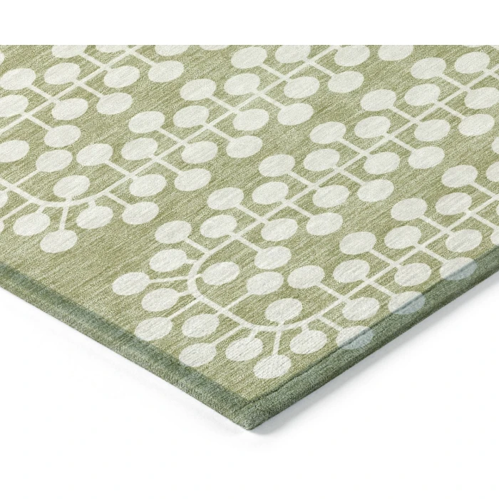 Addison Rugs Chantille Green ACN2247 8ft. x 10ft. Rect. Rug