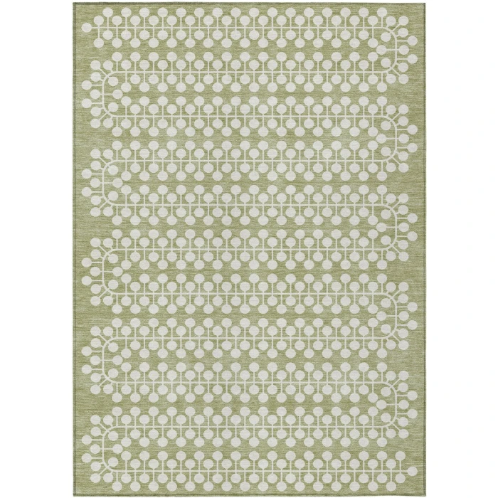 Addison Rugs Chantille Green ACN2247 8ft. x 10ft. Rect. Rug