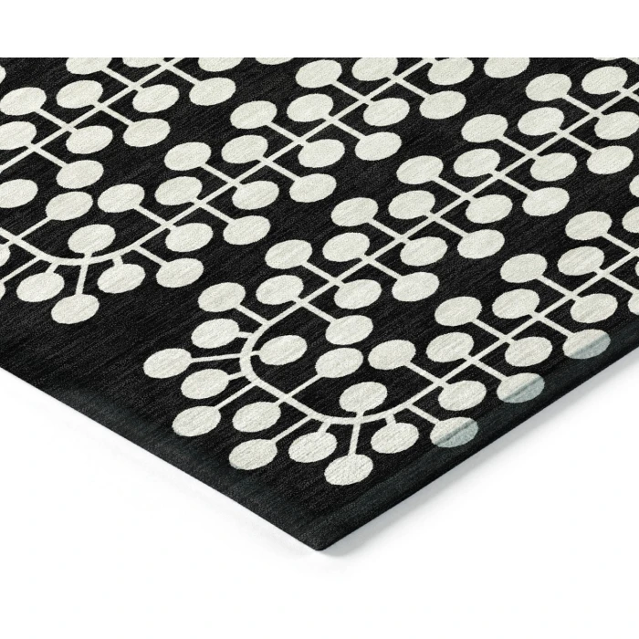 Addison Rugs Chantille Black ACN2247 9ft. x 12ft. Rect. Rug