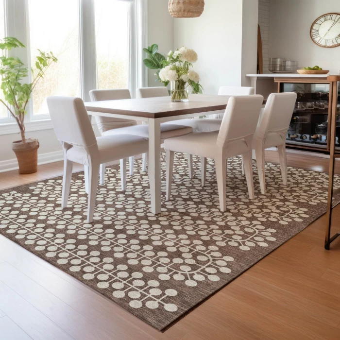 Addison Rugs Chantille Brown ACN2247 5ft. x 7ft.6in. Rect. Rug