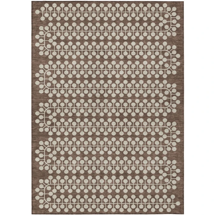 Addison Rugs Chantille Brown ACN2247 5ft. x 7ft.6in. Rect. Rug