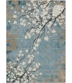 Addison Rugs Chantille Blue ACN2248 5ft. x 7ft.6in. Rect. Rug