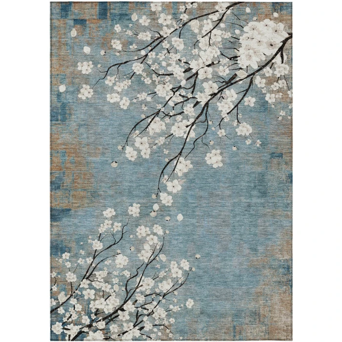 Addison Rugs Chantille Blue ACN2248 9ft. x 12ft. Rect. Rug