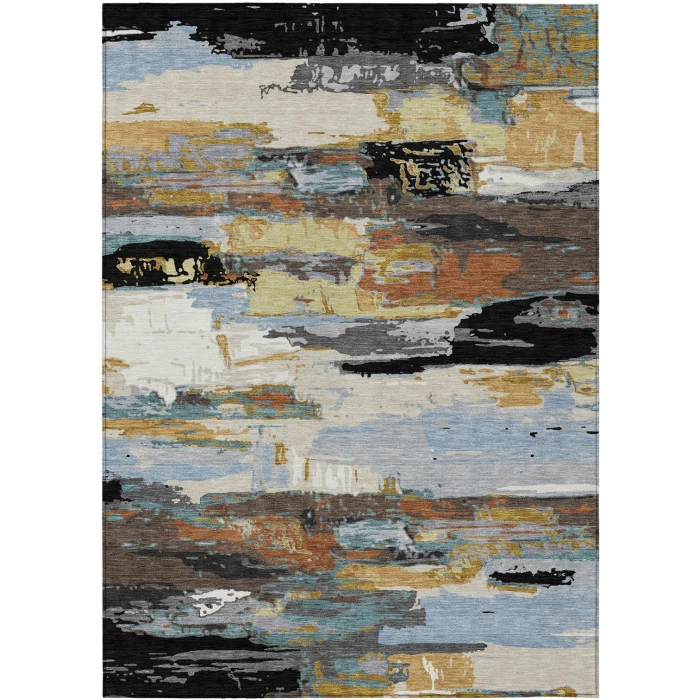 Addison Rugs Chantille Black ACN2249 9ft. x 12ft. Rect. Rug