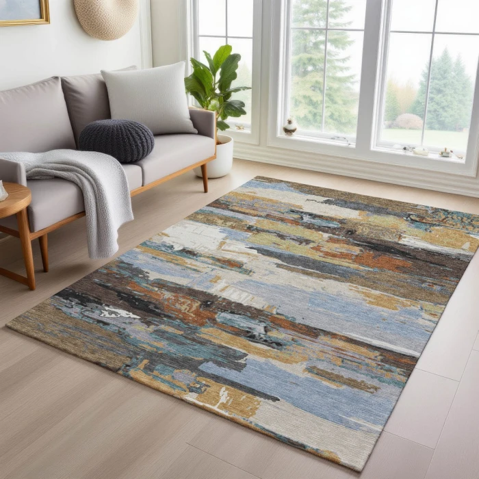 Addison Rugs Chantille Brown ACN2249 8ft. x 10ft. Rect. Rug