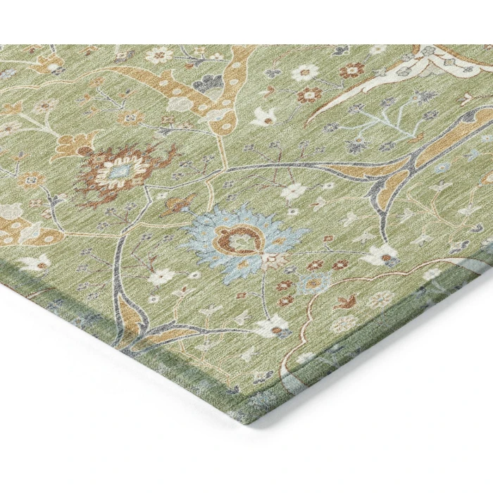 Addison Rugs Chantille Green ACN2250 9ft. x 12ft. Rect. Rug