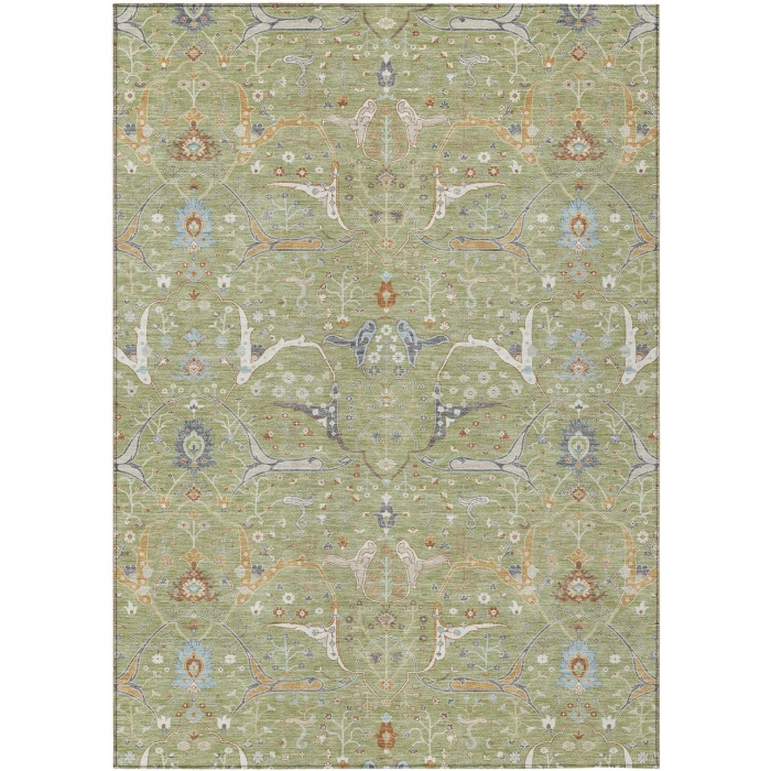 Addison Rugs Chantille Green ACN2250 9ft. x 12ft. Rect. Rug