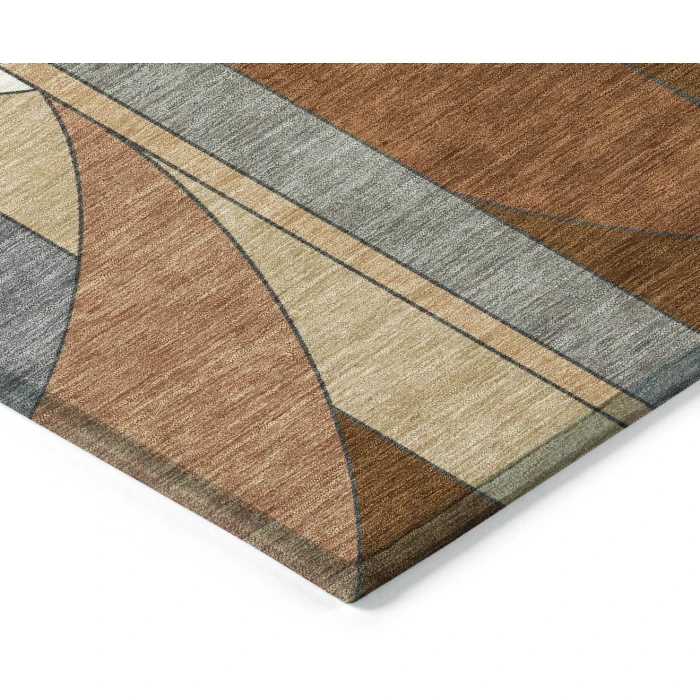 Addison Rugs Chantille Orange ACN2252 5ft. x 7ft.6in. Rect. Rug