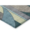 Addison Rugs Chantille Teal ACN2252 5ft. x 7ft.6in. Rect. Rug