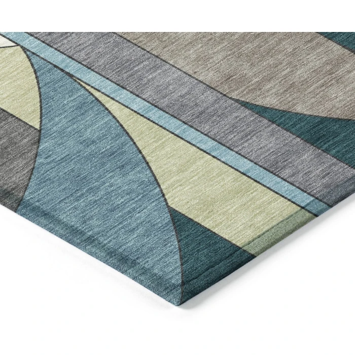 Addison Rugs Chantille Teal ACN2252 5ft. x 7ft.6in. Rect. Rug