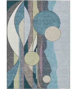 Addison Rugs Chantille Teal ACN2252 5ft. x 7ft.6in. Rect. Rug