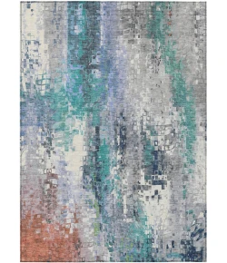 Addison Rugs Chantille Teal ACN2254 5ft. x 7ft.6in. Rect. Rug