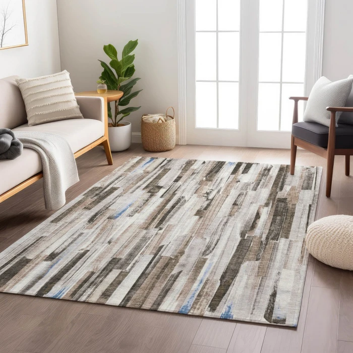 Addison Rugs Chantille Brown ACN2255 8ft. x 10ft. Rect. Rug