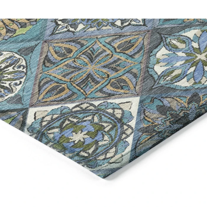 Addison Rugs Chantille Blue ACN2256 5ft. x 7ft.6in. Rect. Rug