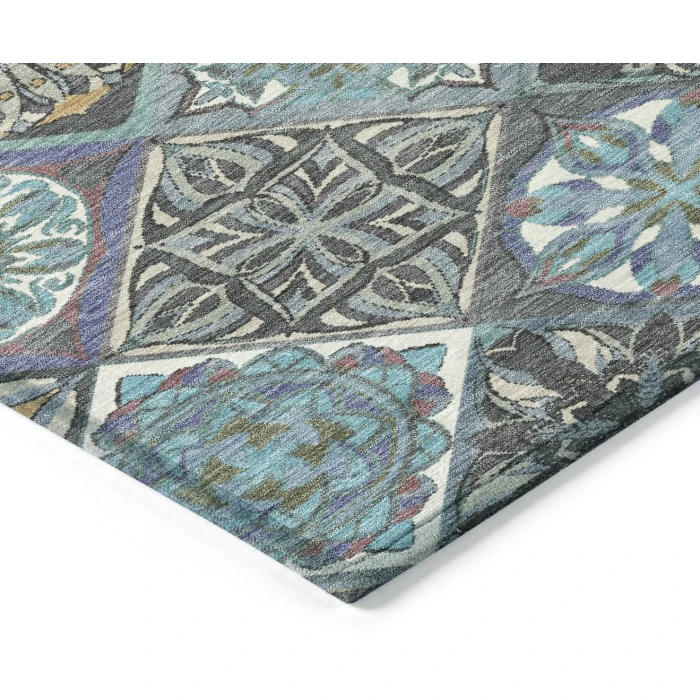 Addison Rugs Chantille Teal ACN2256 9ft. x 12ft. Rect. Rug