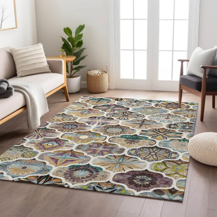 Addison Rugs Chantille Brown ACN2257 9ft. x 12ft. Rect. Rug