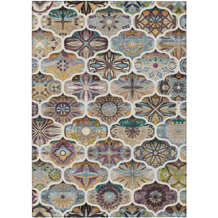 Addison Rugs Chantille Brown ACN2257 9ft. x 12ft. Rect. Rug