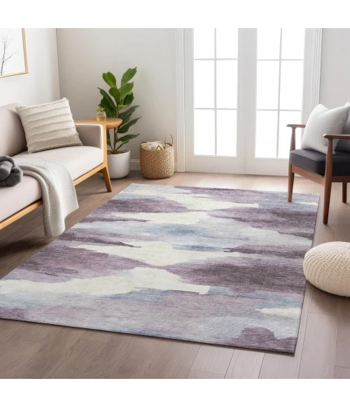 Addison Rugs Chantille Purple ACN2259 9ft. x 12ft. Rect. Rug