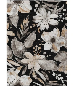 Addison Rugs Chantille Black ACN2260 9ft. x 12ft. Rect. Rug