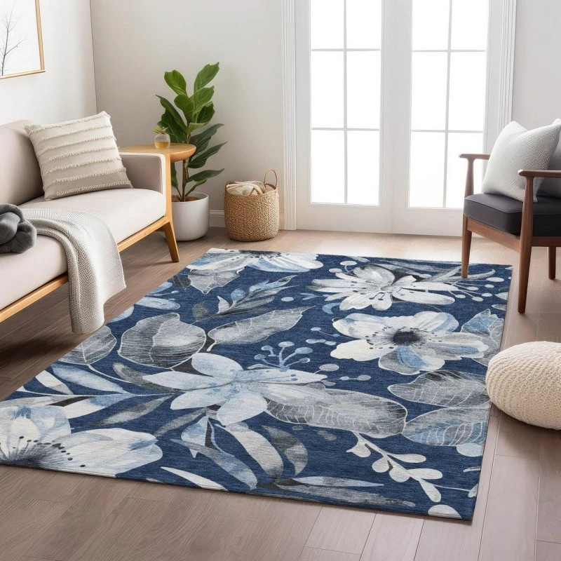Addison Rugs Chantille Blue ACN2260 5ft. x 7ft.6in. Rect. Rug