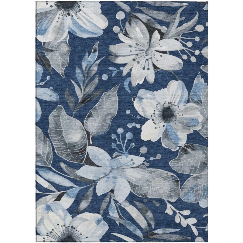 Addison Rugs Chantille Blue ACN2260 5ft. x 7ft.6in. Rect. Rug