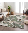 Addison Rugs Chantille Green ACN2260 9ft. x 12ft. Rect. Rug