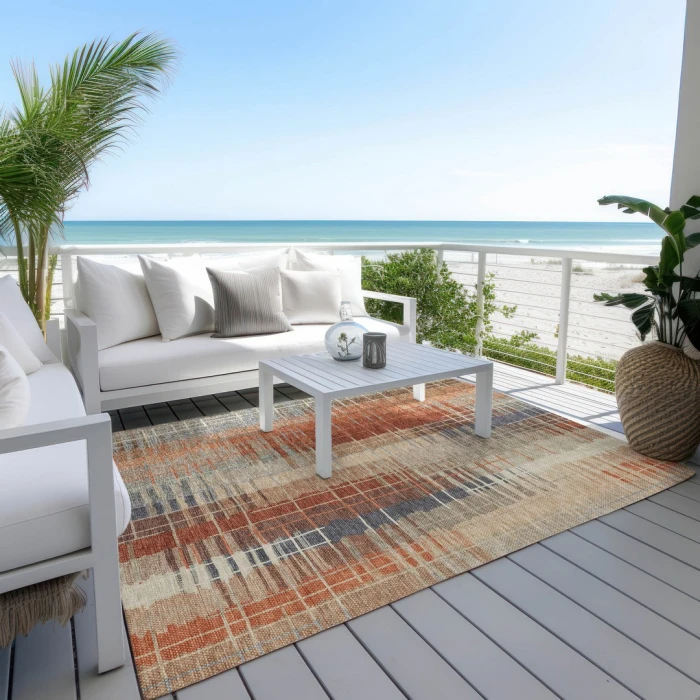 Addison Rugs Chantille Brown ACN2261 8ft. x 10ft. Rect. Rug