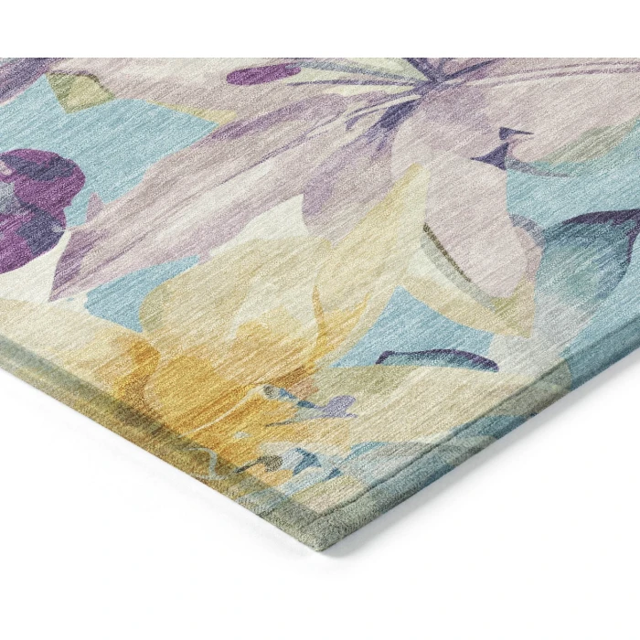 Addison Rugs Chantille Teal ACN2262 8ft. x 10ft. Rect. Rug