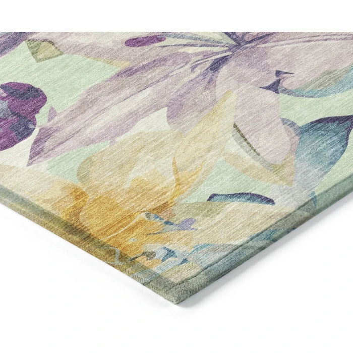 Addison Rugs Chantille Green ACN2262 8ft. x 10ft. Rect. Rug