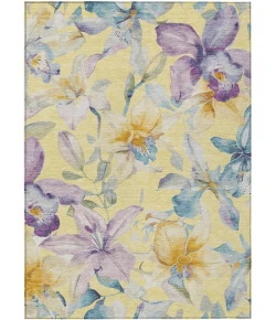Addison Rugs Chantille Gold ACN2262 5ft. x 7ft.6in. Rect. Rug