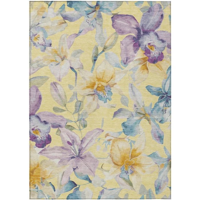 Addison Rugs Chantille Gold ACN2262 8ft. x 10ft. Rect. Rug