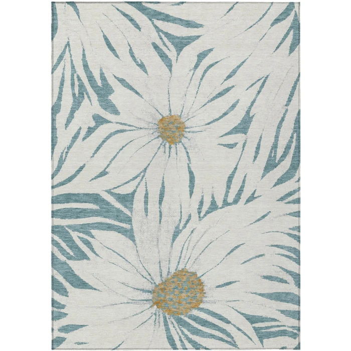 Addison Rugs Chantille Teal ACN2263 5ft. x 7ft.6in. Rect. Rug