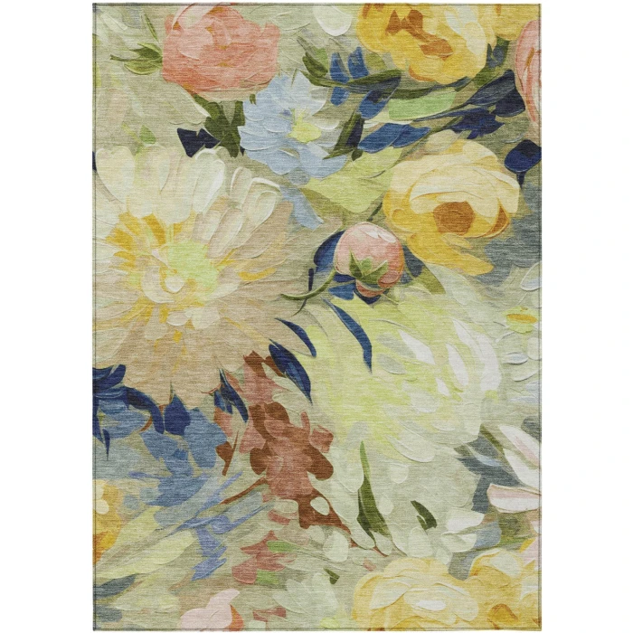 Addison Rugs Chantille Green ACN2264 5ft. x 7ft.6in. Rect. Rug